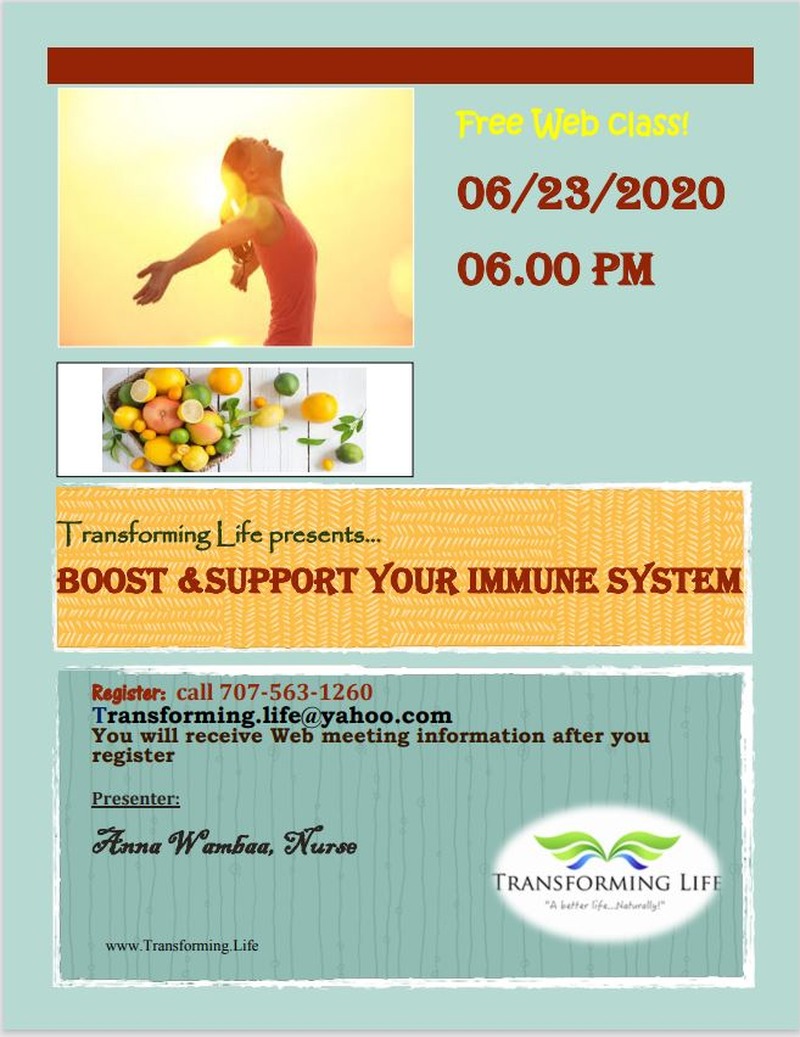 Boost &support your immune system