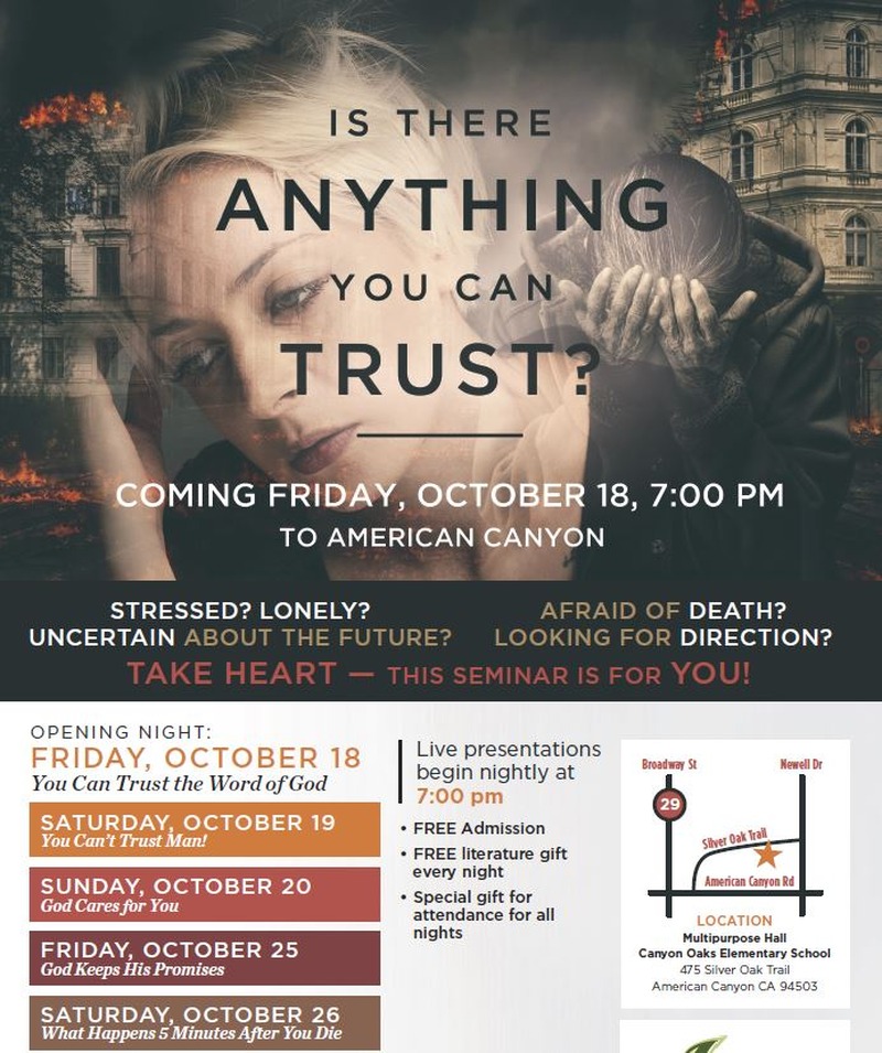 Is There Anything You Can Trust? - Special Seminar