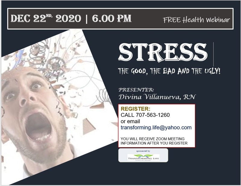 STRESS  -The good, the bad and the ugly!